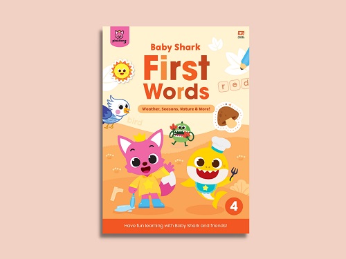 Baby Shark First Words Activity Book 4: Weather, Seasons & More