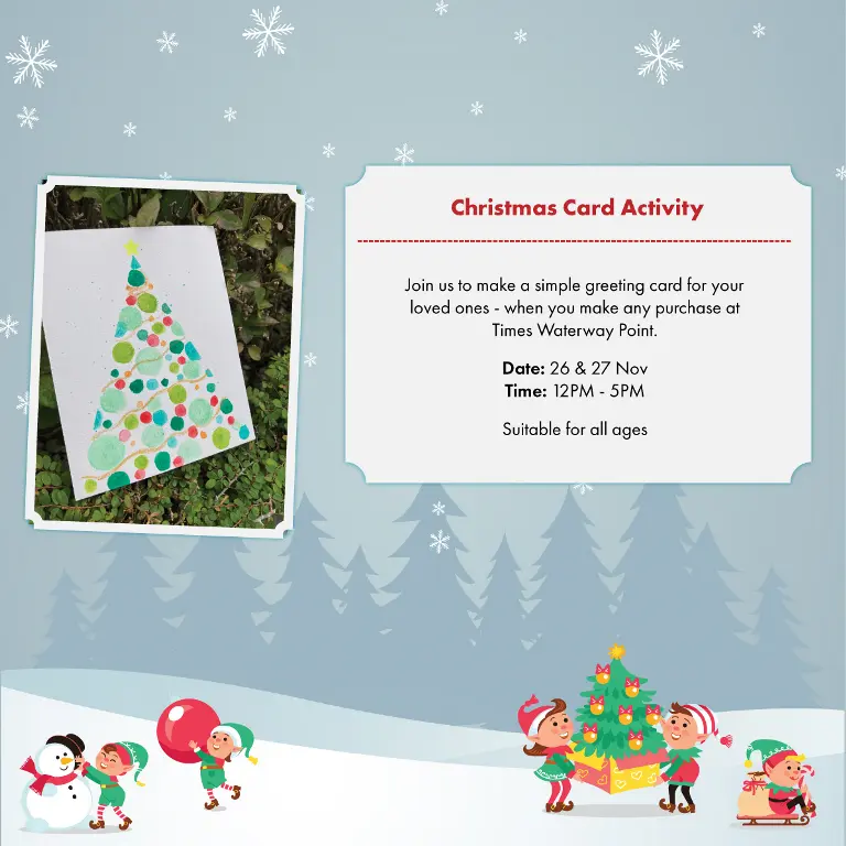 Christmas Workshop - Card Activity
