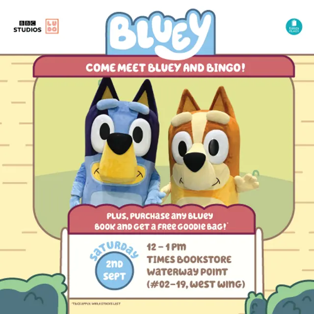 Meet & Greet: Bluey and Bingo